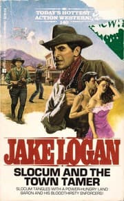 Tapa de Slocum and the Town Tamer (Slocum Series #140)