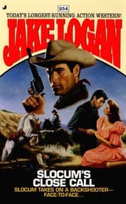 Tapa de Slocum's Close Call (Slocum Series #254)