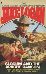 Tapa de Slocum and the Apache Ransom (Slocum Series #209)