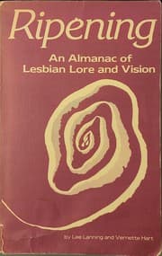 Tapa de An Almanac of Lesbian Lore and Vision