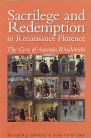 Tapa de Sacrilege and redemption in renaissance Florence