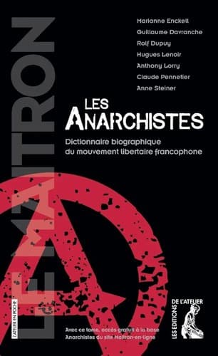 Tapa de Les anarchistes
