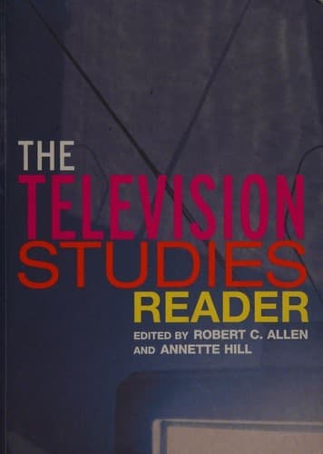 Tapa de The Television Studies Reader
