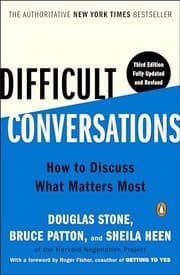 Tapa de Difficult conversations