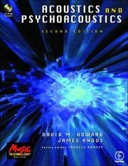 Tapa de Acoustics and psychoacoustics