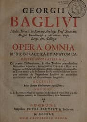 Tapa de Opera omnia medico-practica et anatomica