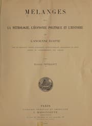 Tapa de Mélanges sur la métrologie