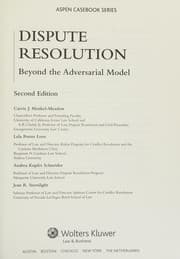 Tapa de Dispute resolution