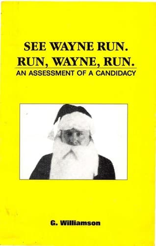 Tapa de See Wayne run. Run, Wayne, run