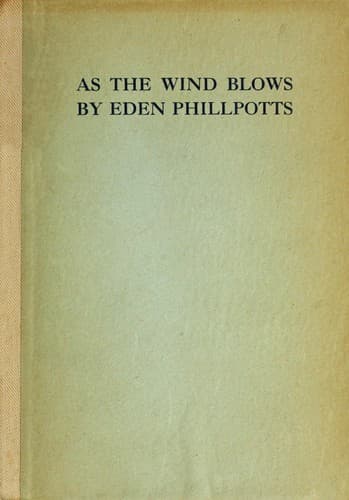 Tapa de As the wind blows