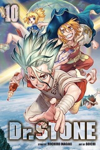 Tapa de Dr. STONE, Vol. 10