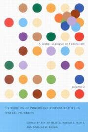 Tapa de Distribution of Powers and Responsibilities in Federal Countries