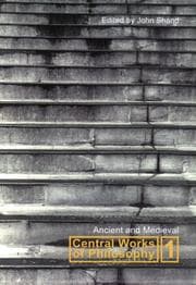 Tapa de Central Works of Philosophy
