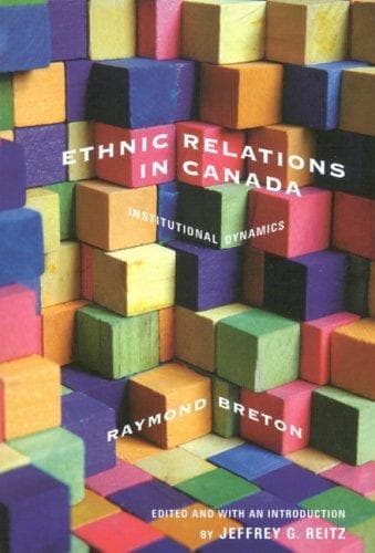 Tapa de Ethnic Relations in Canada