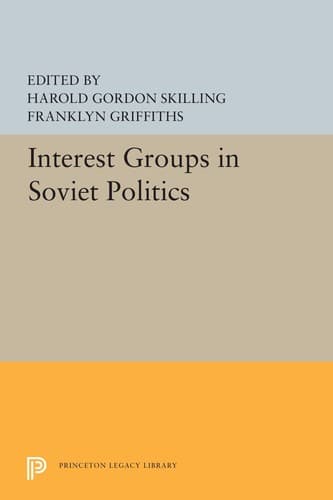 Tapa de Interest Groups in Soviet Politics