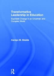 Tapa de Transformative leadership in education