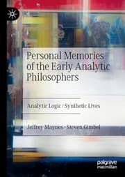 Tapa de Personal Memories of the Early Analytic Philosophers