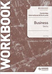 Tapa de Cambridge International AS and a Level Business Skills Workbook
