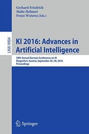 Tapa de KI 2016 : Advances in Artificial Intelligence
