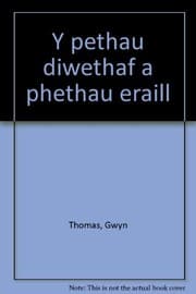 Tapa de Y pethau diwethaf