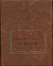 Tapa de The free man's almanac