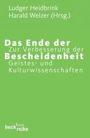 Tapa de Das Ende der Bescheidenheit