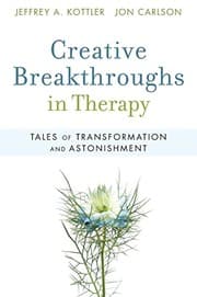 Tapa de Creative breakthroughs in therapy