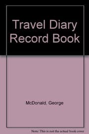 Tapa de Travel Diary and Record Book