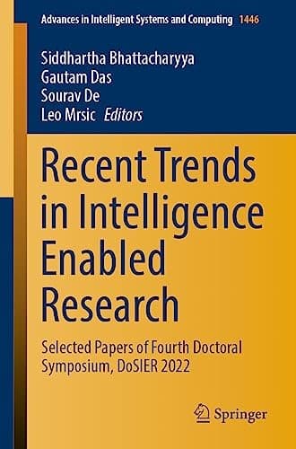 Tapa de Recent Trends in Intelligence Enabled Research