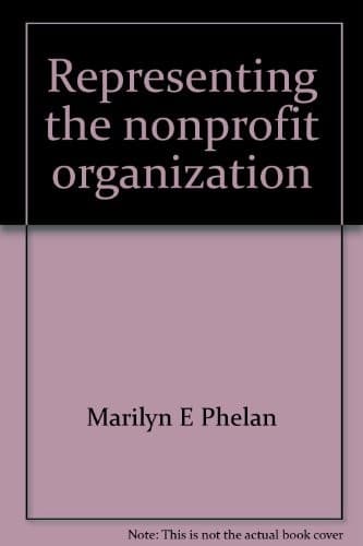 Tapa de Representing the nonprofit organization