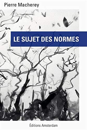 Tapa de Le sujet des normes