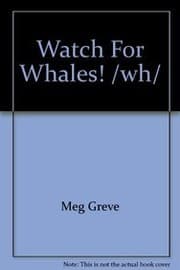 Tapa de Watch for whales!