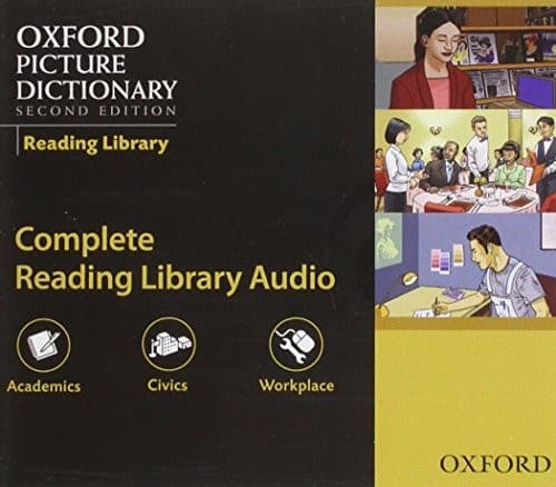 Tapa de Oxford Picture Dictionary Reading Library Audio CDs (3)