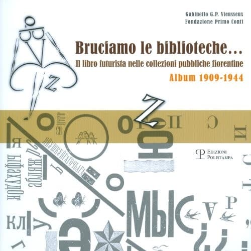 Tapa de Bruciamo le biblioteche--