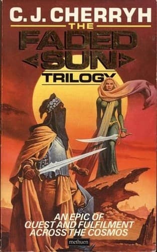 Tapa de The Faded Sun Trilogy