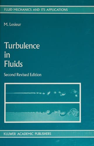 Tapa de Turbulence in fluids