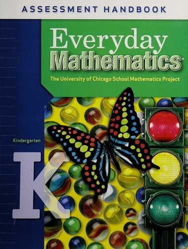 Tapa de Everyday Mathematics, Assessment Handbook, Kindergarten