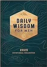 Tapa de Daily Wisdom for Men 2025 Devotional Collection