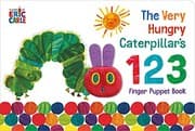 Tapa de The Very Hungry Caterpillar 123 Finger Puppet book