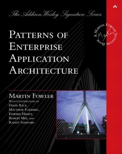 Tapa de Patterns of Enterprise Application Architecture