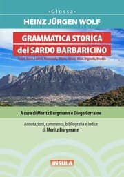 Tapa de Grammatica Storica del Sardo Barbaricino
