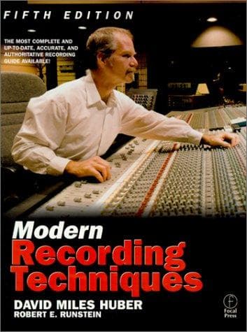 Tapa de Modern recording techniques