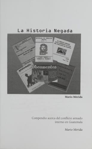 Tapa de La historia negada