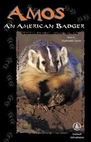 Tapa de Amos: An American Badger (Cover-to-Cover Chapter Books: Animal Adv.-Land)