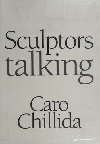 Tapa de Anthony Caro, Eduardo Chillida