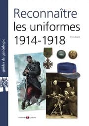 Tapa de Reconnaître les uniformes, 1914-1918