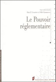 Tapa de Le pouvoir réglementaire