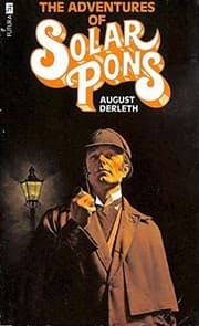 Tapa de The adventures of Solar Pons