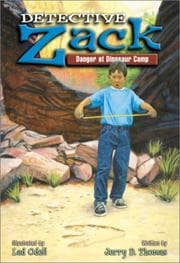 Tapa de Detective Zack danger at Dinosaur Camp