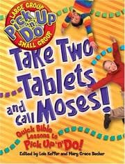 Tapa de Take two tablets and call Moses!